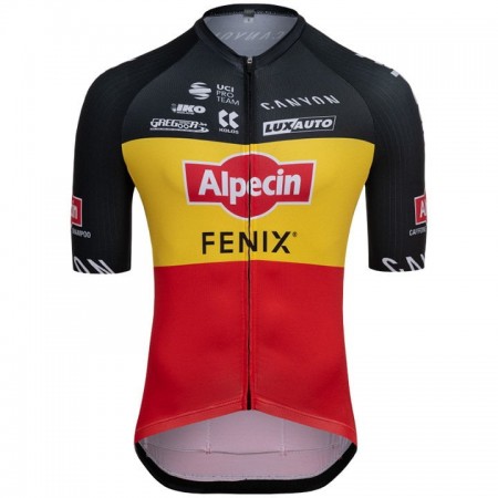 Maglia 2021 Alpecin-Fenix N001 Manica Corta